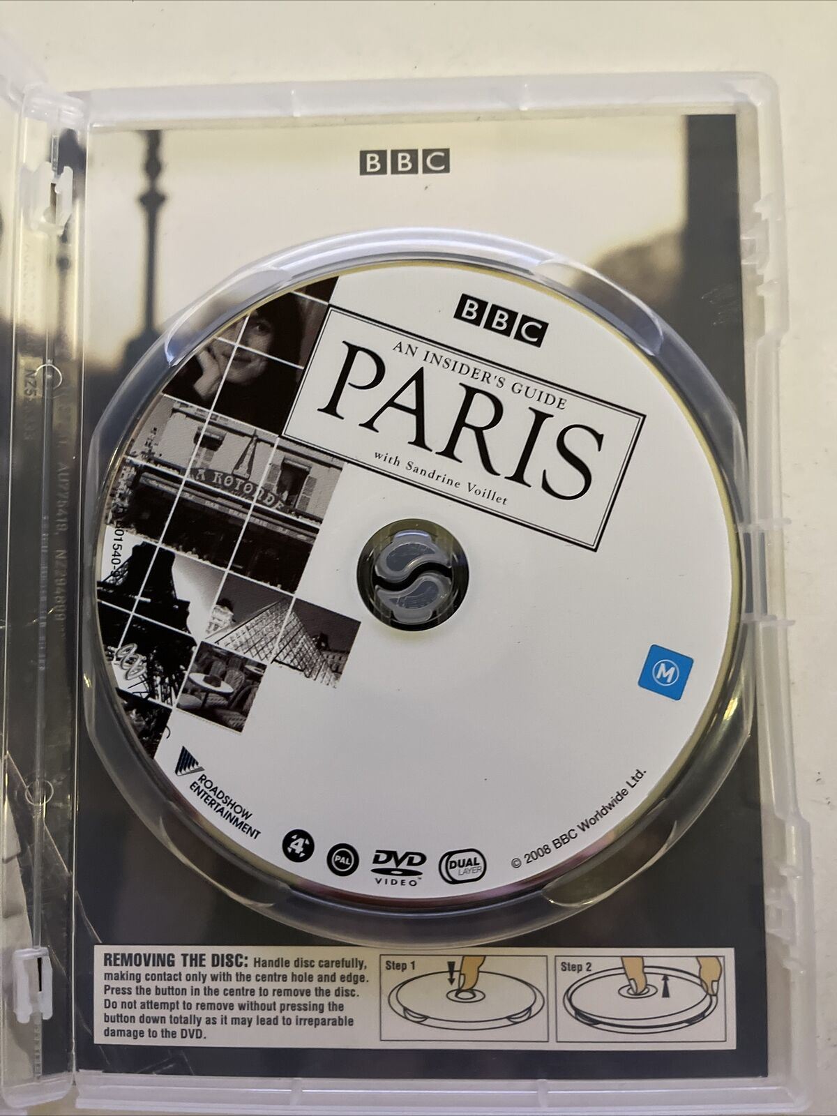 An Insider's Guide Paris (DVD, 2007) BBC Documentary. Sandrine Violett. Region 4