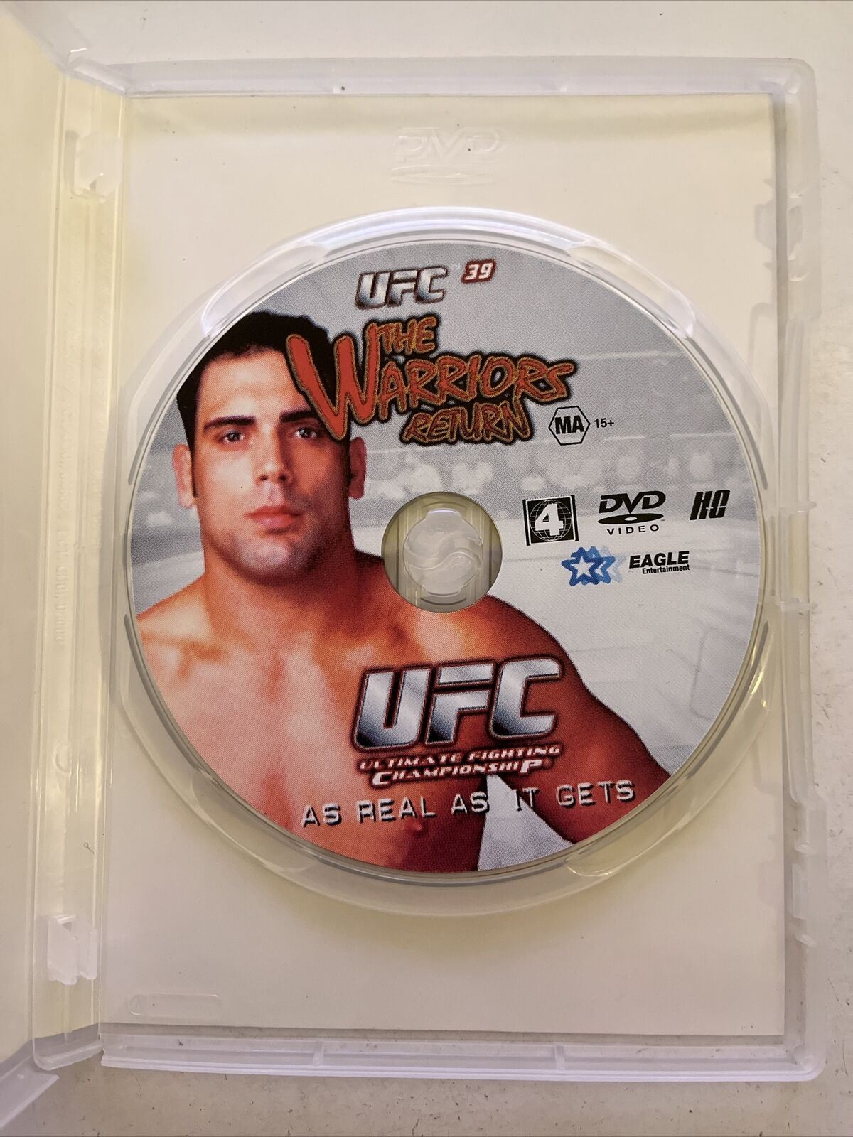 UFC The Warriors Return Ricco Rodriguez Vs Randy Couture (DVD) Region 4