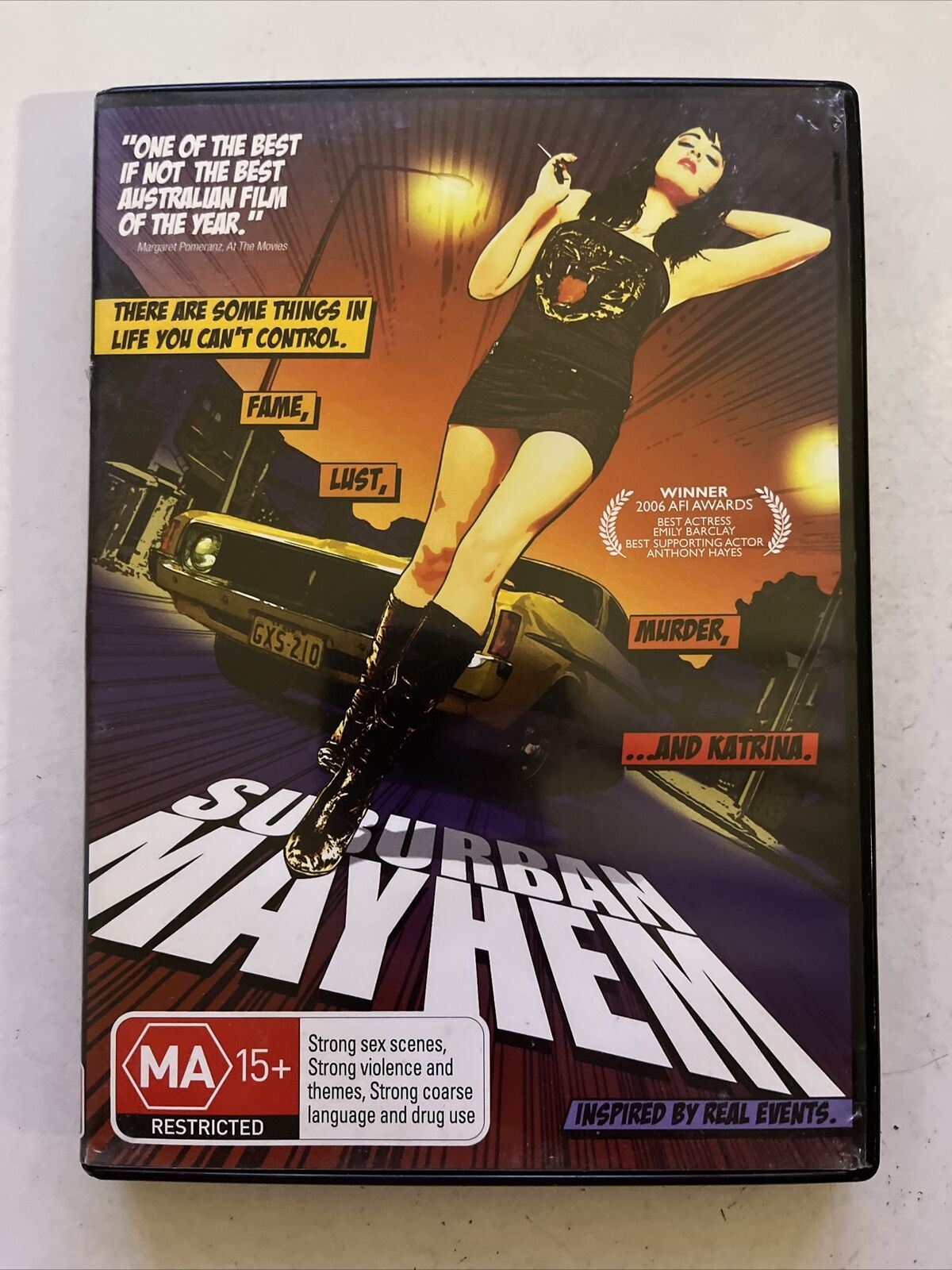 Suburban Mayhem (DVD, 2006) Emily Barclay, Michael Dorman. Region 4