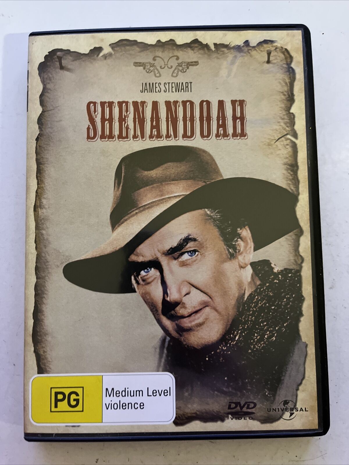 Shenandoah (DVD, 1965) James Stewart, Doug McClure, Glen Corbett. Region 4 & 2