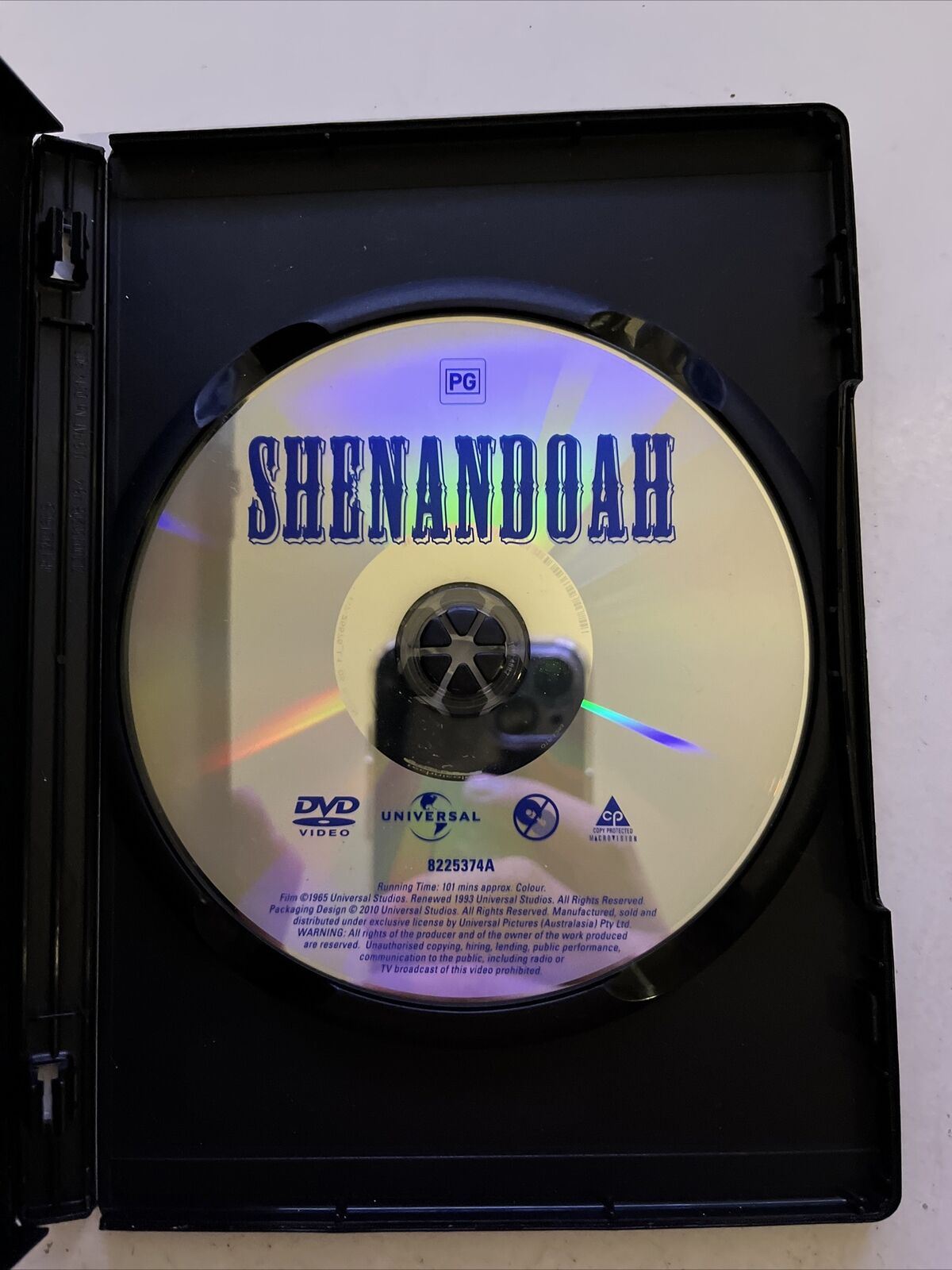 Shenandoah (DVD, 1965) James Stewart, Doug McClure, Glen Corbett. Region 4 & 2