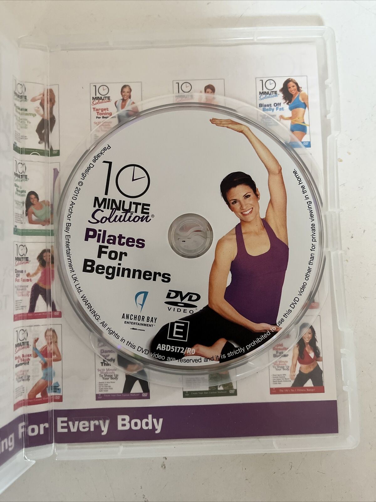 10 Minute Solution: Pilates for Beginners (DVD) Region 2