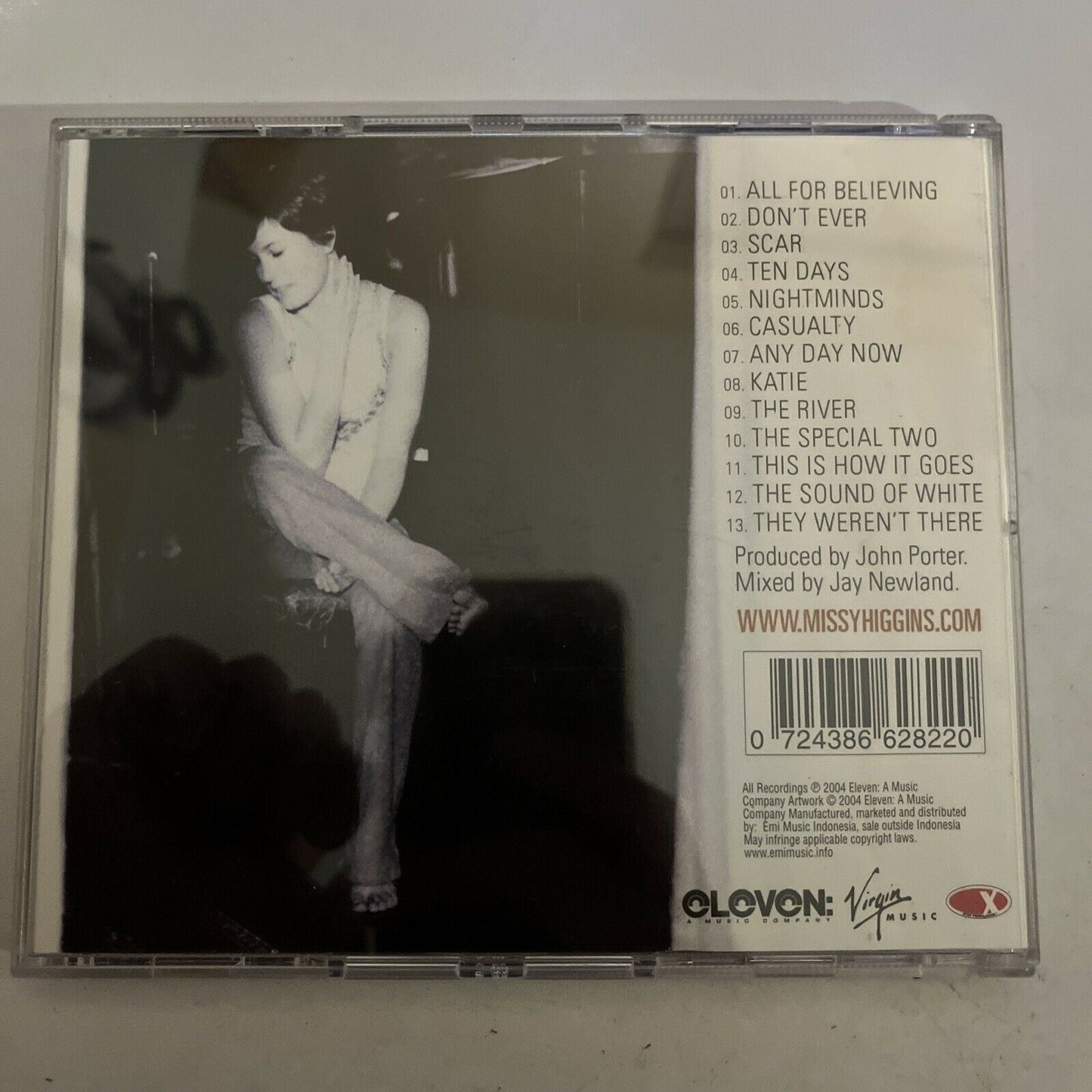 Missy Higgins – The Sound Of White (CD, 2005) Album