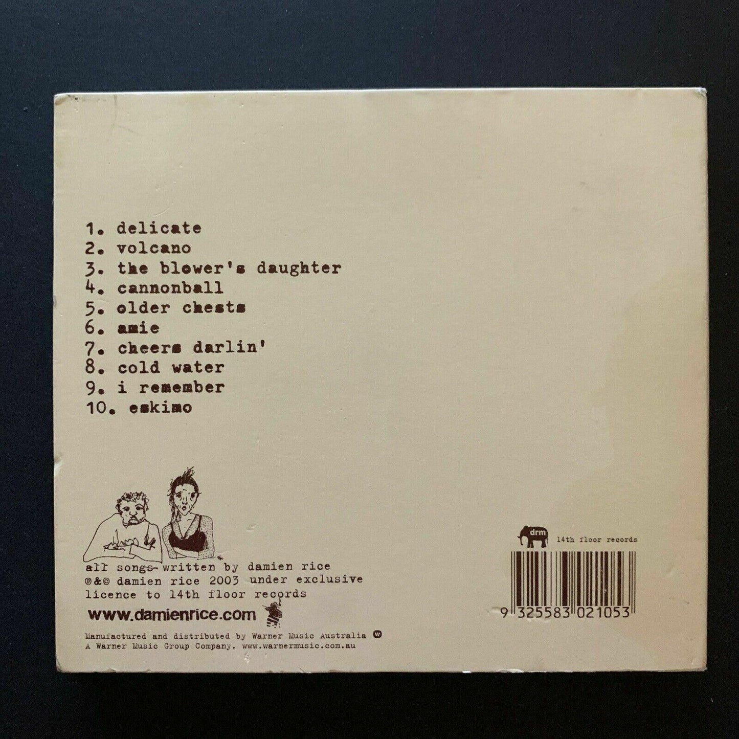 Damien Rice - O - CD Album