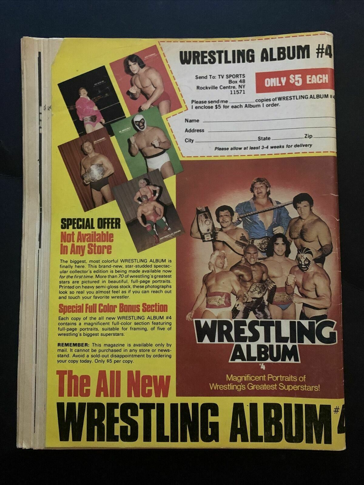 The Best Of The Wrestler Magazine Winter 1980 - Greg Valentine, Andre Giant