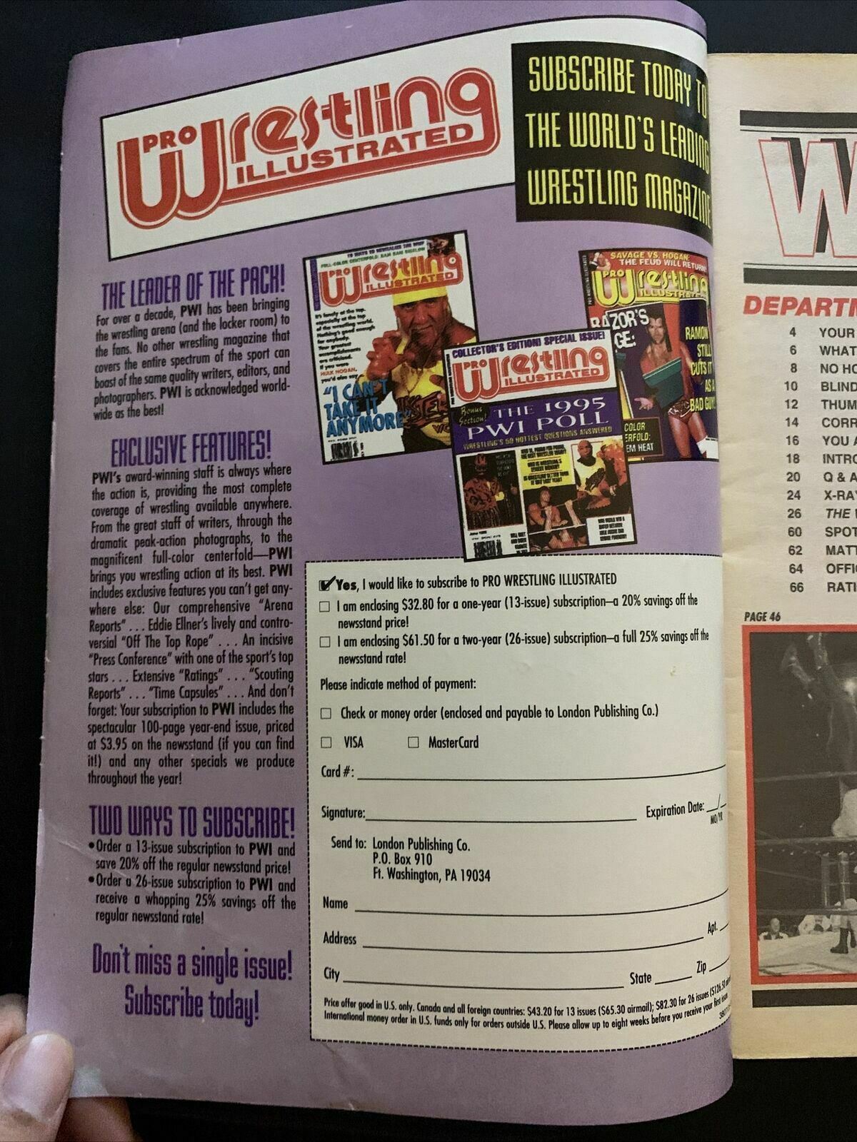 The Wrestler Special Edition Magazine July 1996 - WCW Tag Team