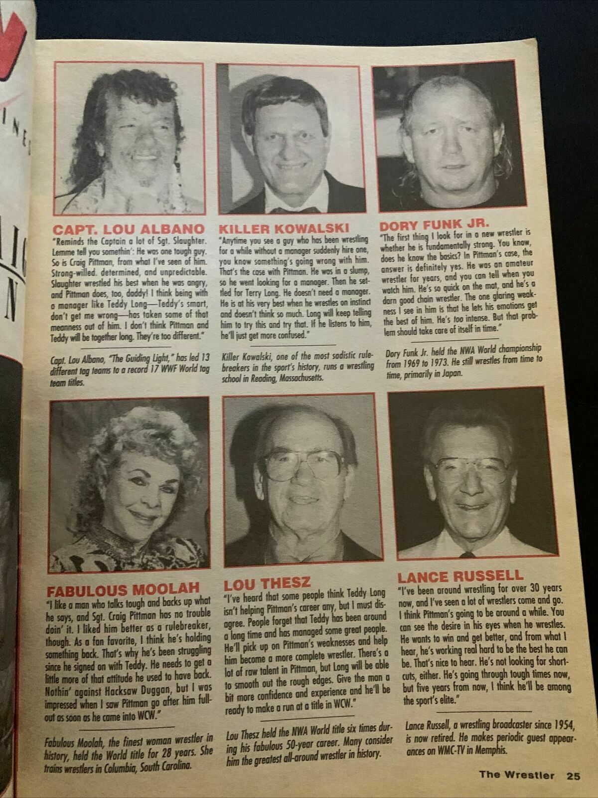 The Wrestler Special Edition Magazine July 1996 - WCW Tag Team