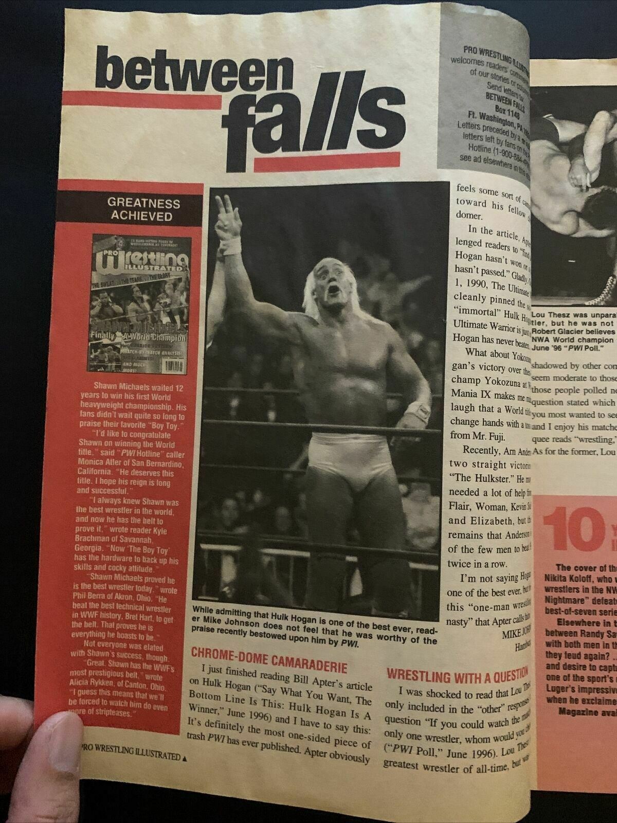 Pro Wrestling Illustrated Magazine October 1996 - Giant, Lex, Vader, Goldust