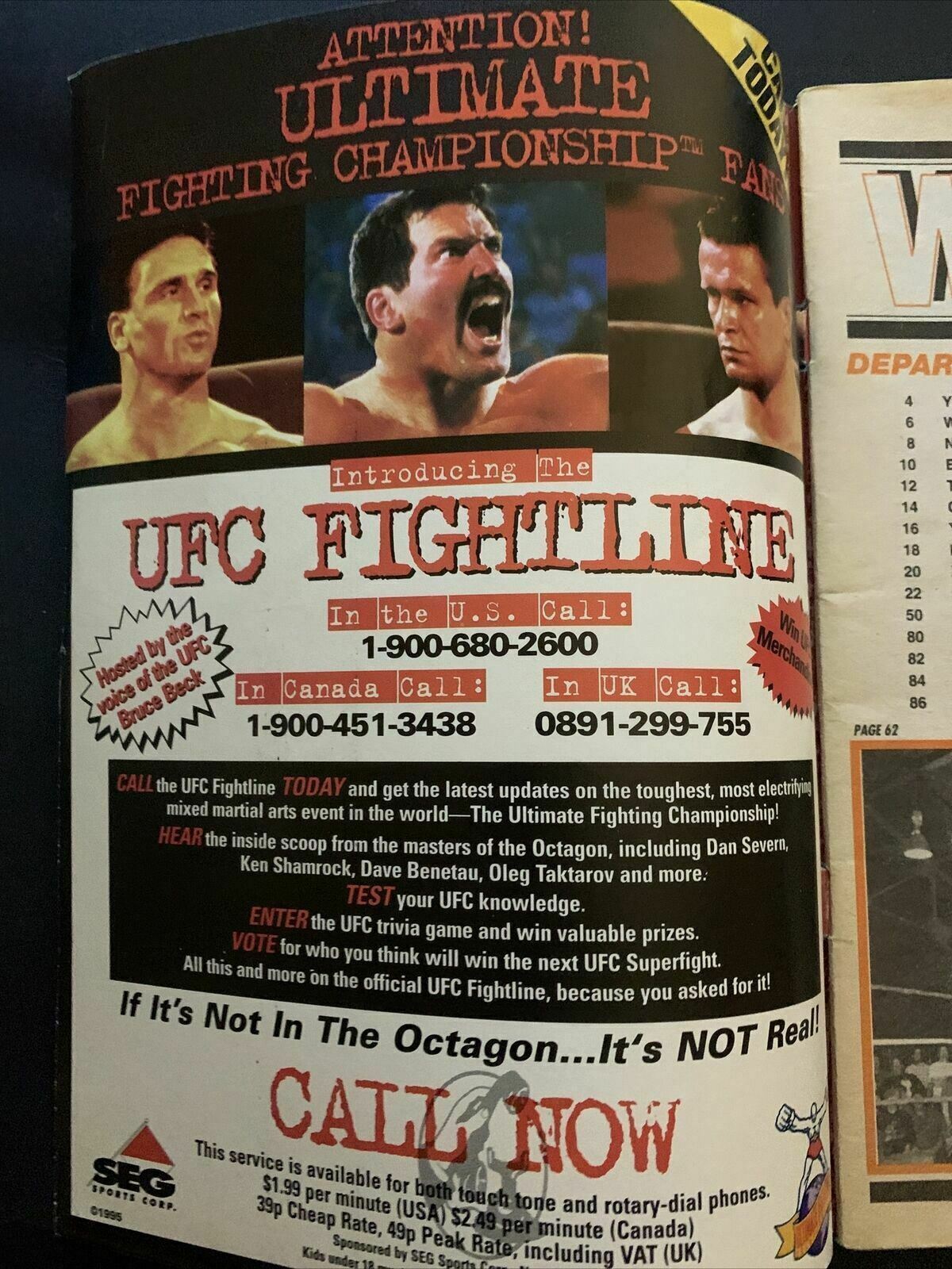 The Wrestler Magazine March 1996 - Hart, Luger, Ramon, Hogan