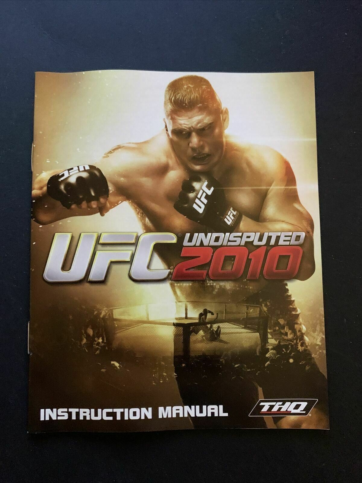 UFC Undisputed 2010 - PS3 Playstation 3 with Manual