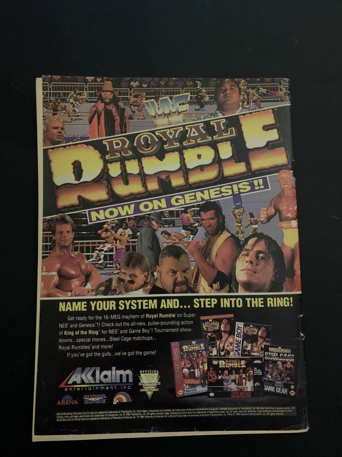 The Wrestler Magazine February 1994 - Sid Vicious, Arm Anderson, Yokozuna