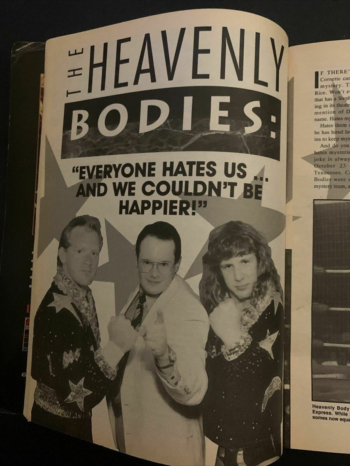 The Wrestler Magazine February 1994 - Sid Vicious, Arm Anderson, Yokozuna