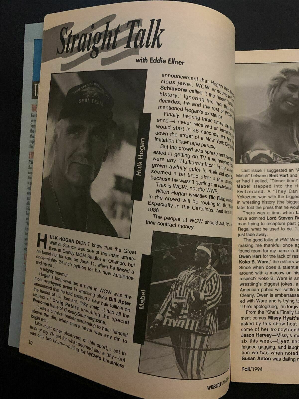 Wrestle America Magazine Fall 1994