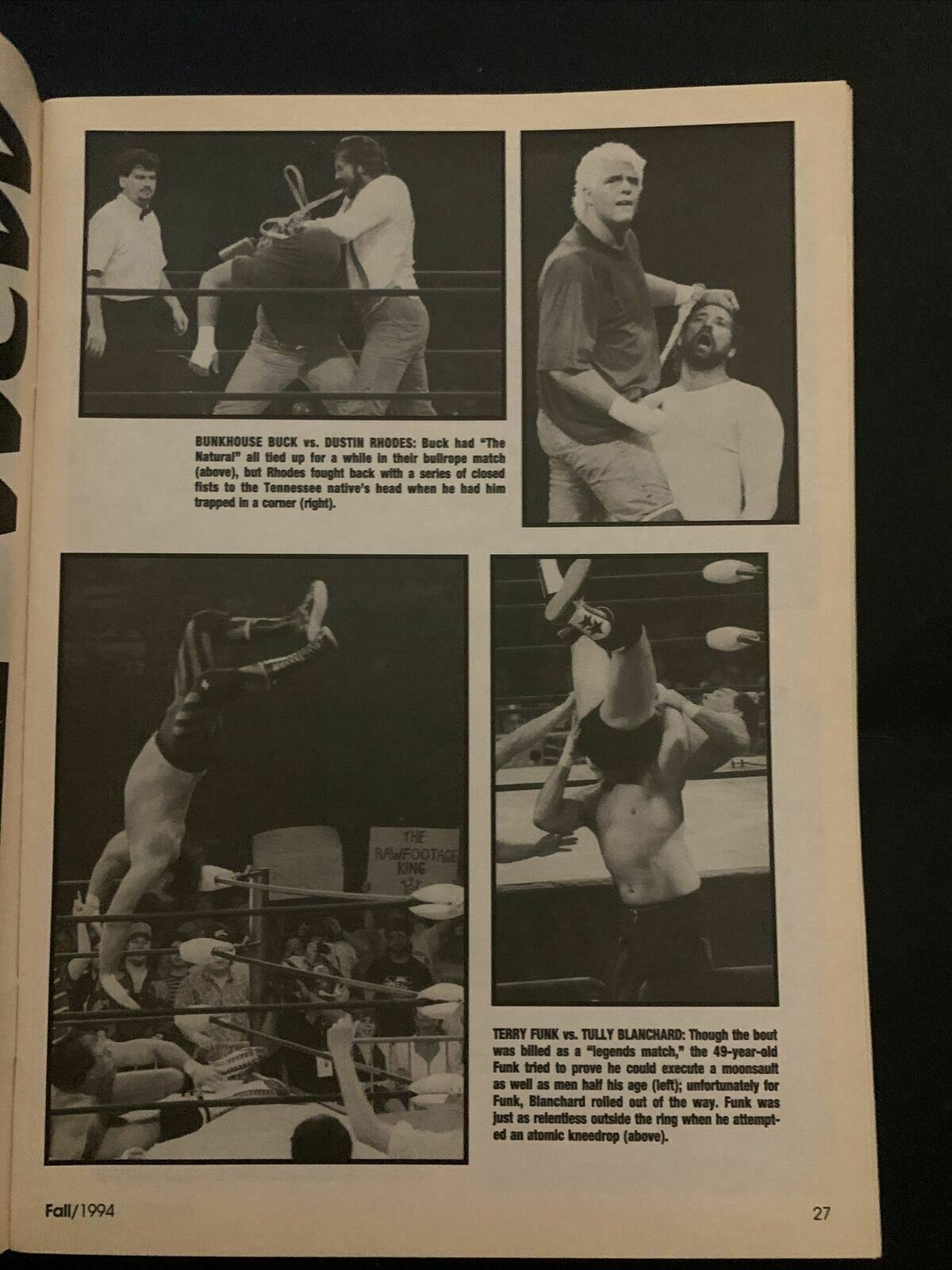 Wrestle America Magazine Fall 1994