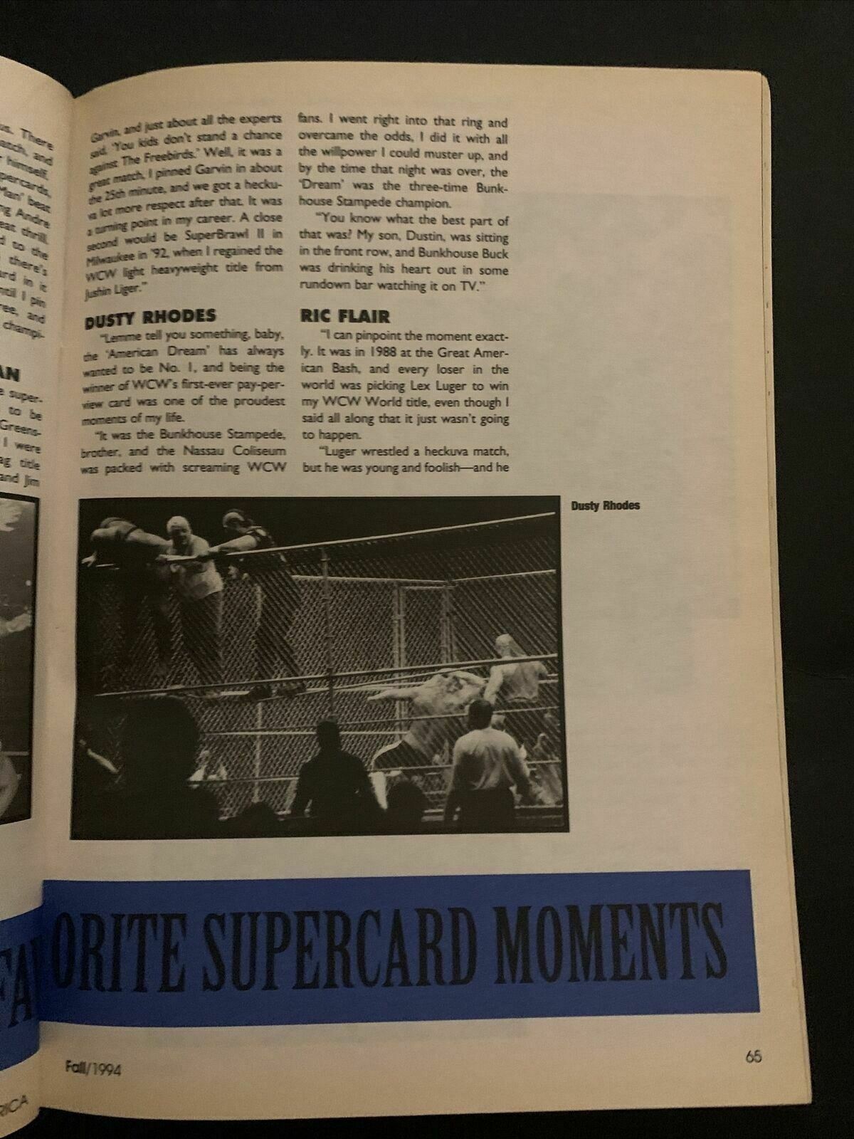 Wrestle America Magazine Fall 1994