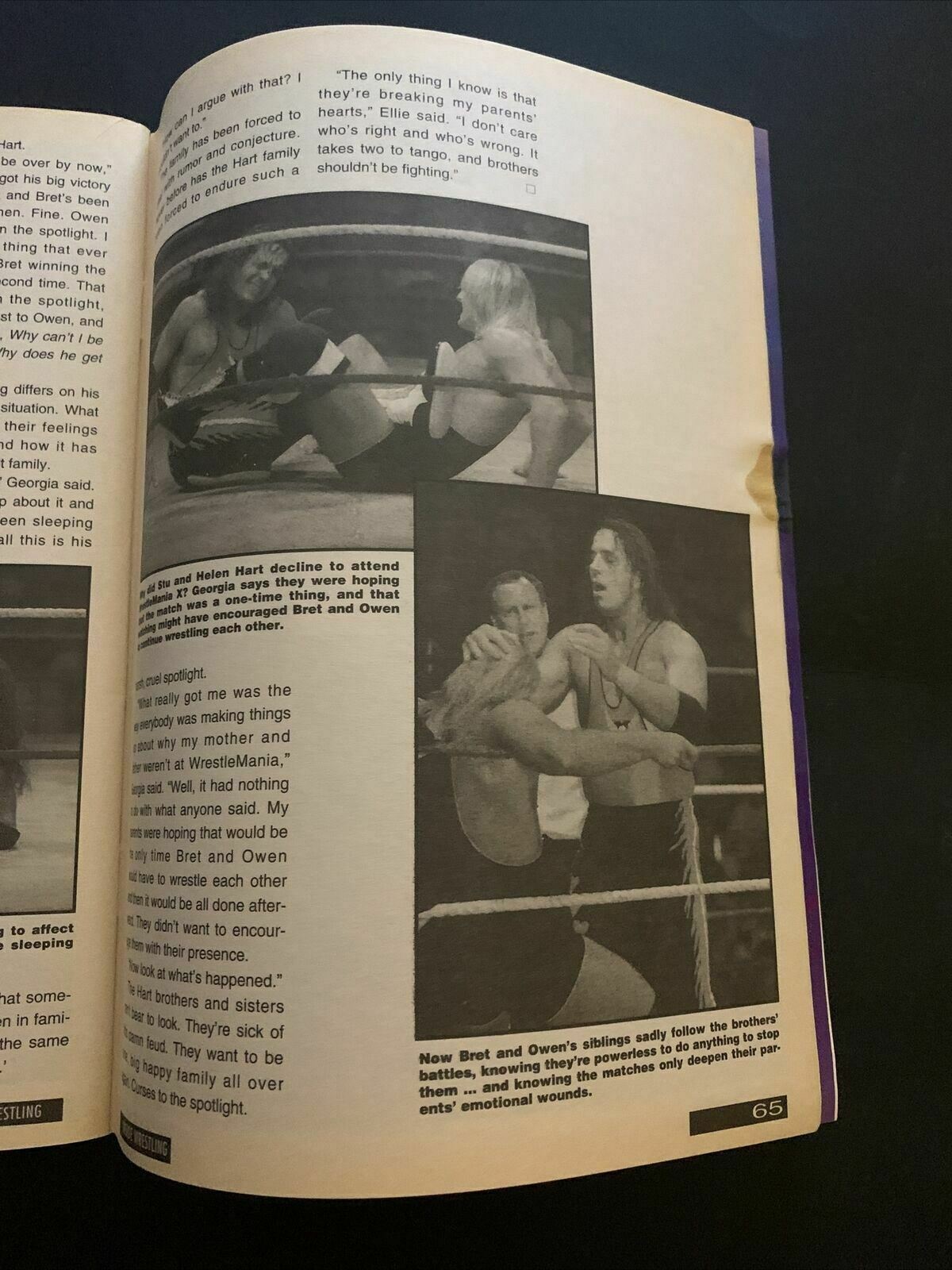 Inside Wrestling Magazine October 1994 - Van Vader, Hulk Hogan, WCW