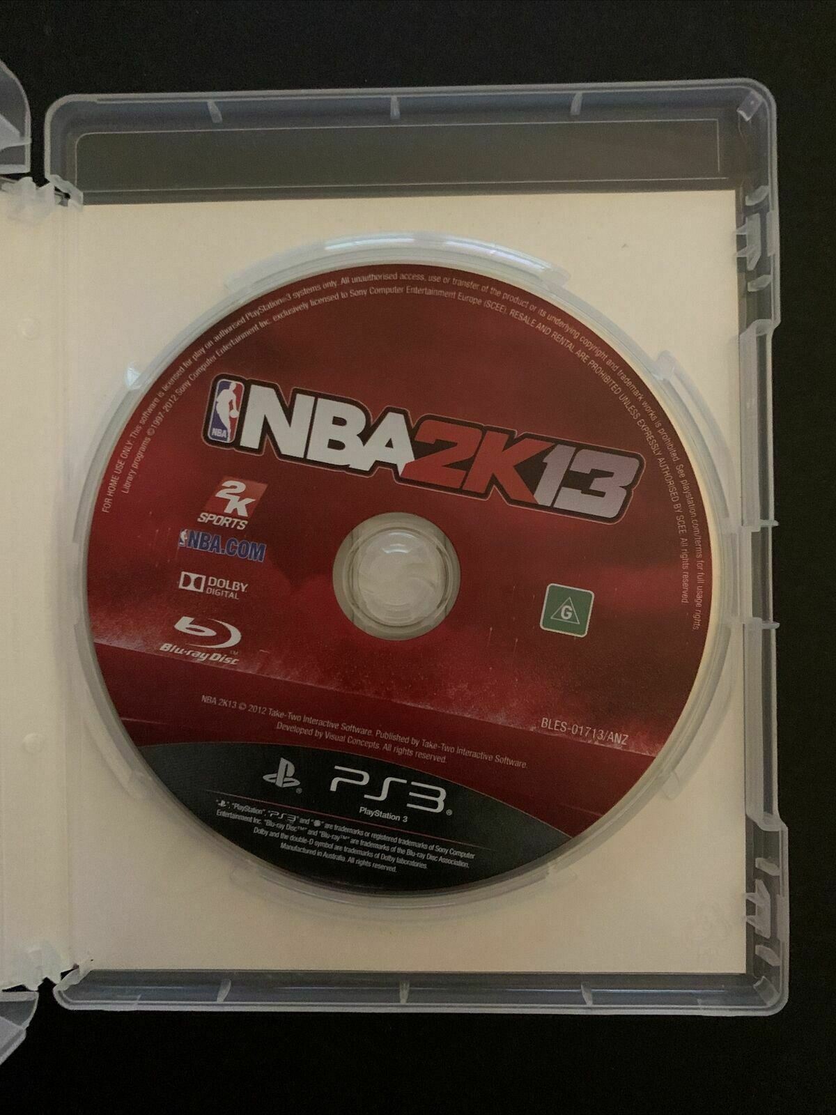 NBA 2K13 - Playstation 3 PS3 NBA Basketball Game