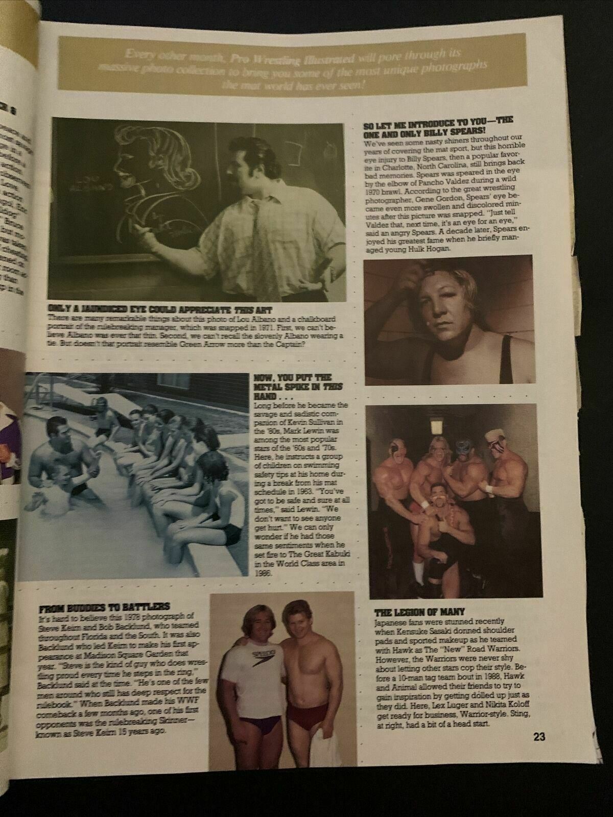 Pro Wrestling Illustrated Magazine April 1993 - The Steiners