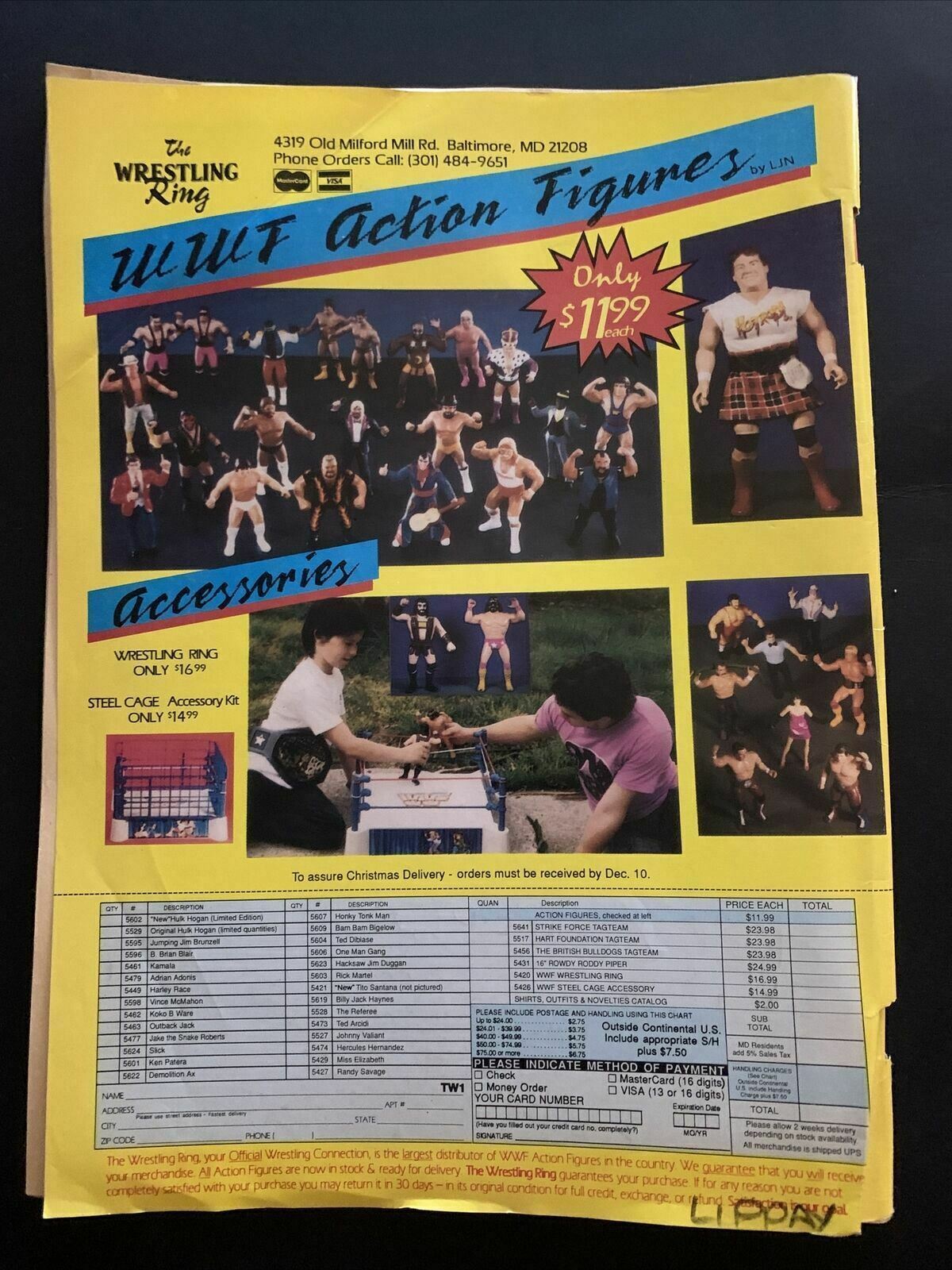 The Wrestler Magazine January 1989 - Andre Giant, Midnight Express