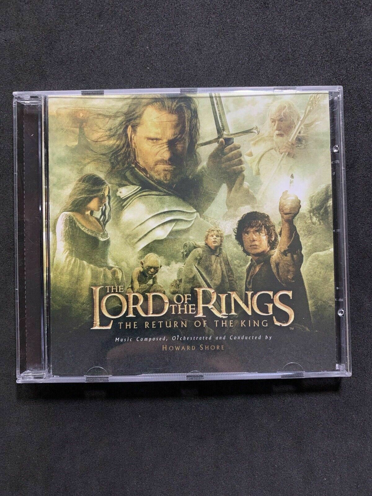 Lord of the Rings: Return Of the King - Movie Soundtrack (Enhanced CD, 2003)