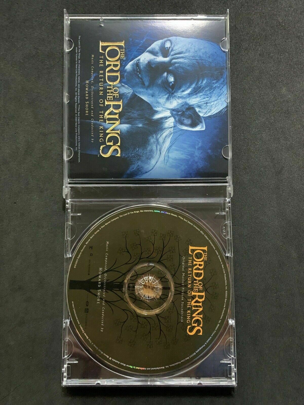 Lord of the Rings: Return Of the King - Movie Soundtrack (Enhanced CD, 2003)