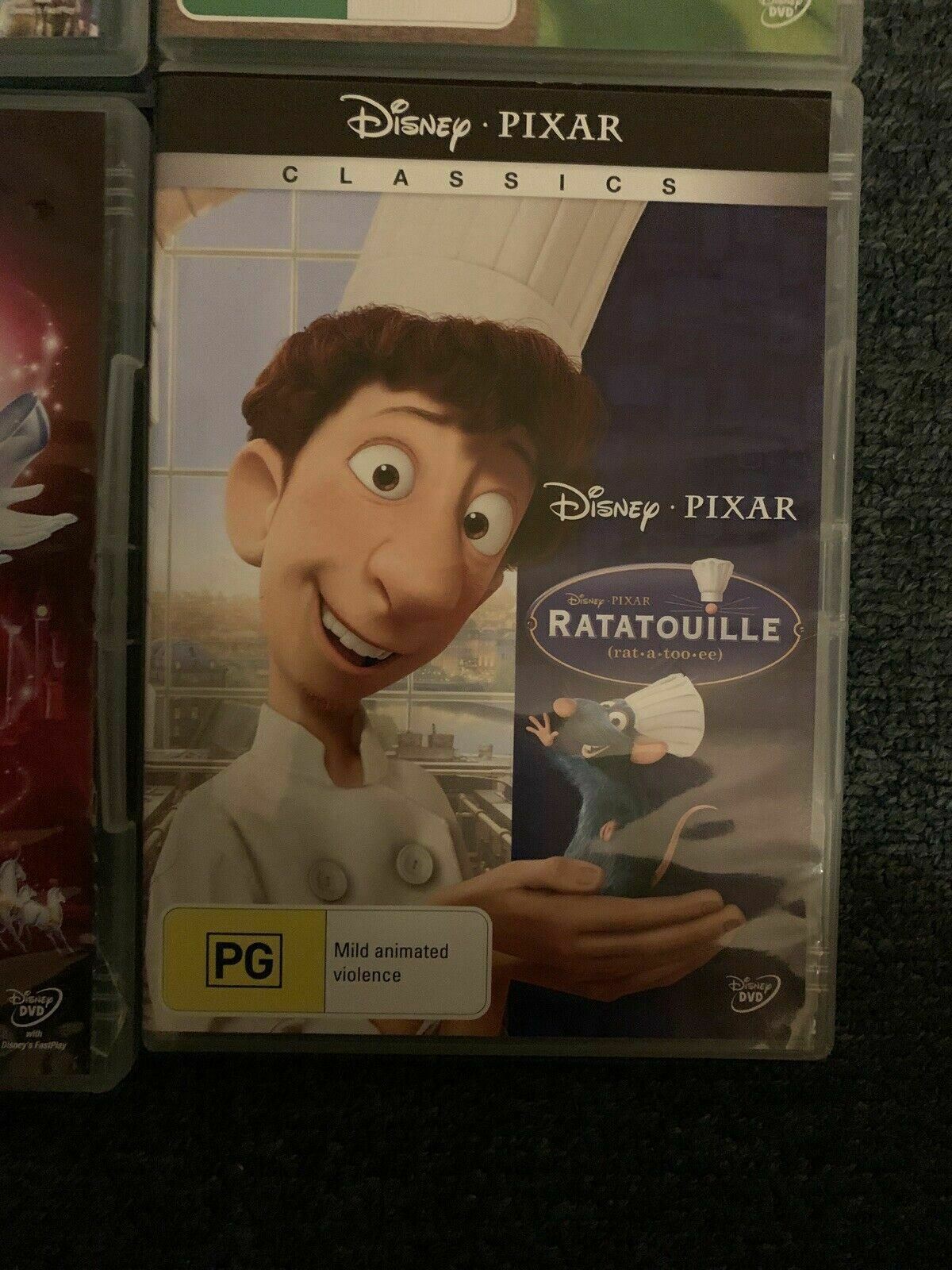 9x Pixar Disney DVD Collection - Wreck Ralph, Toy Story, Brave, Ratatouille...