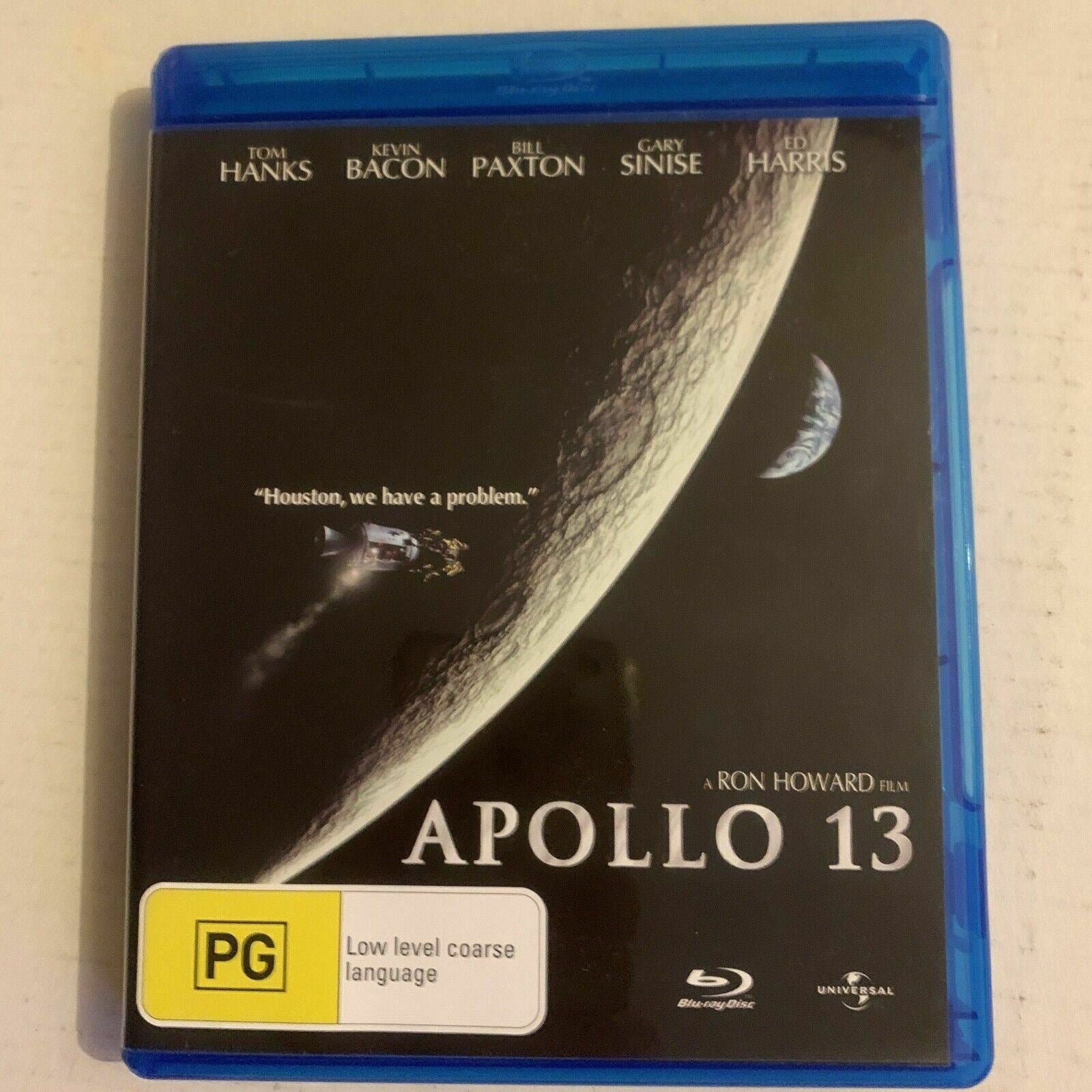 Apollo 13 (Bluray, 1995) Tom Hanks, Kevin Bacon, Bill Paxton.
