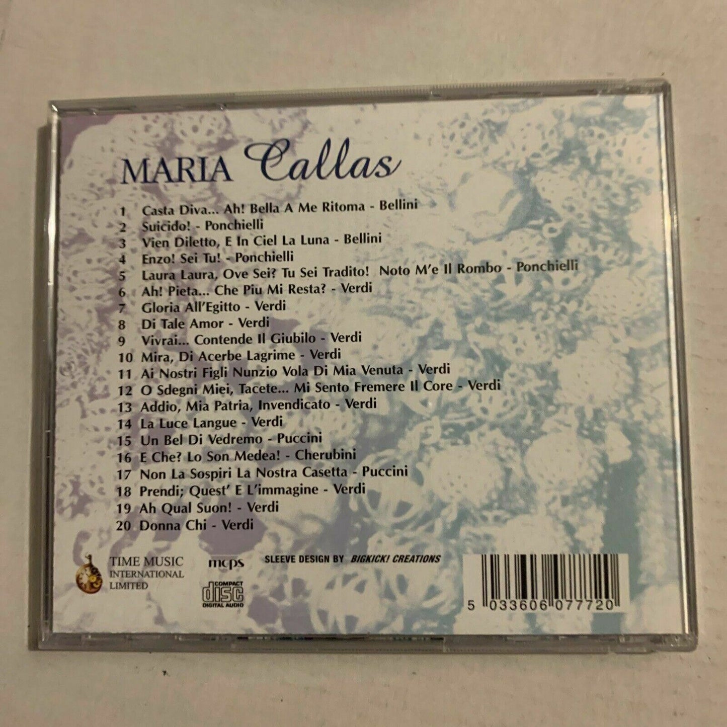 Maria Callas - Arias by Bellini, Ponchielli, Puccini (CD, 2005, 3-Discs)