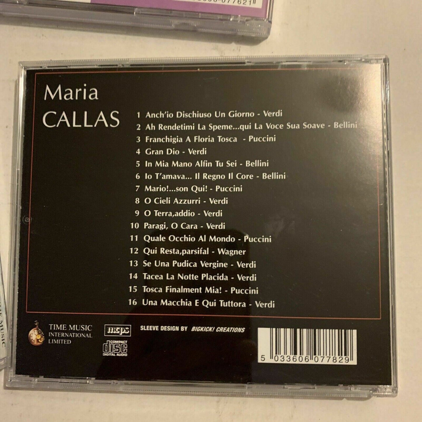 Maria Callas - Arias by Bellini, Ponchielli, Puccini (CD, 2005, 3-Discs)
