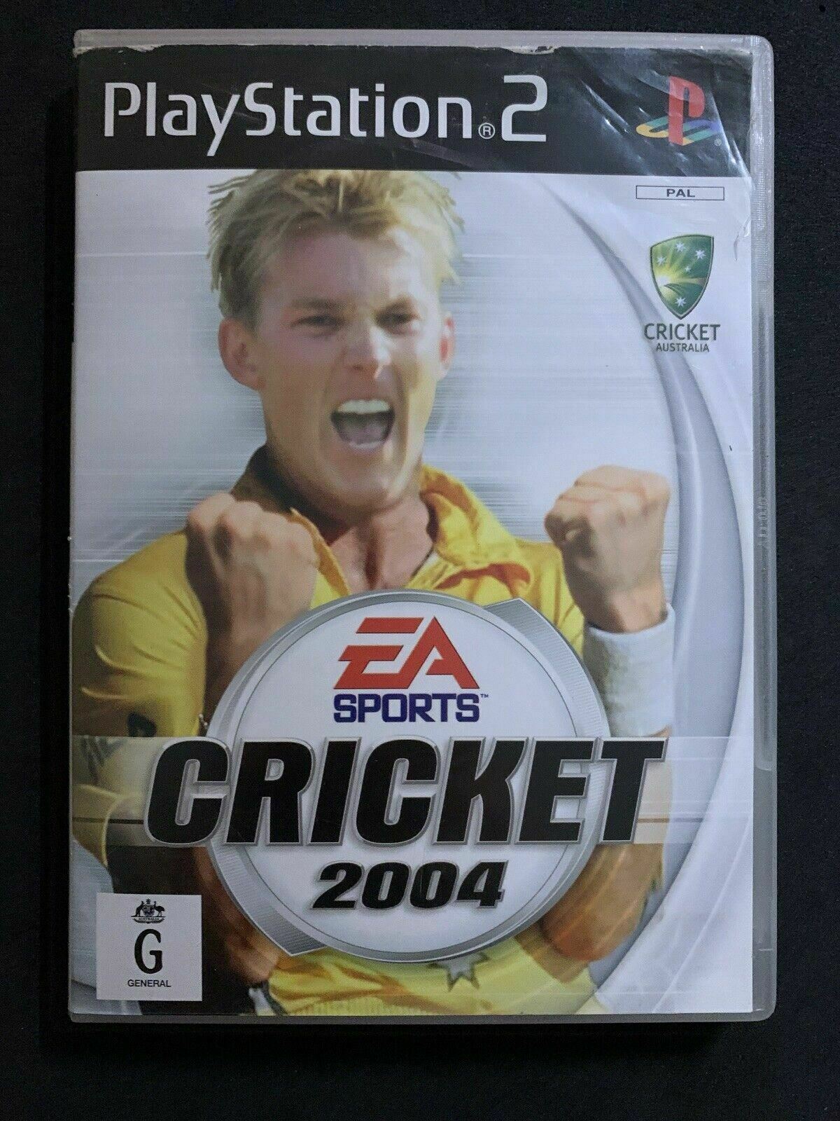 EA Cricket 2004 PS2 Playstation 2 PAL with Manual