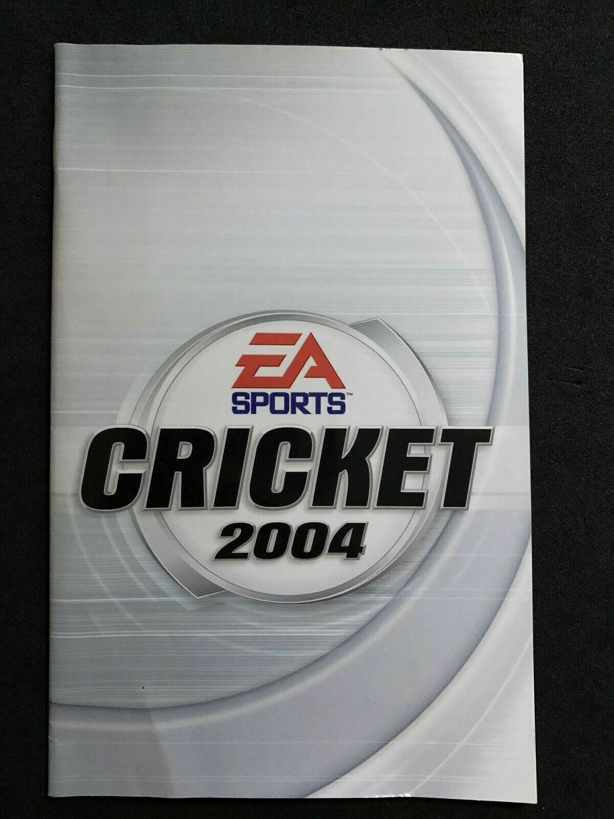 EA Cricket 2004 PS2 Playstation 2 PAL with Manual