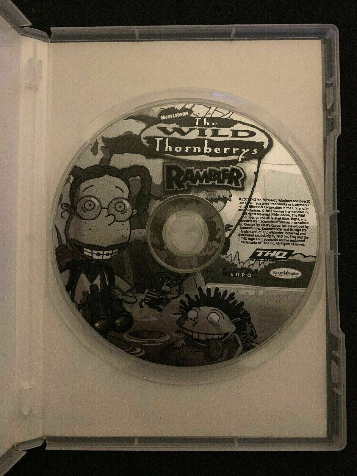 The Wild Thornberrys: Rambler - PC Windows CD-ROM (2000) Nickelodeon Rugrats
