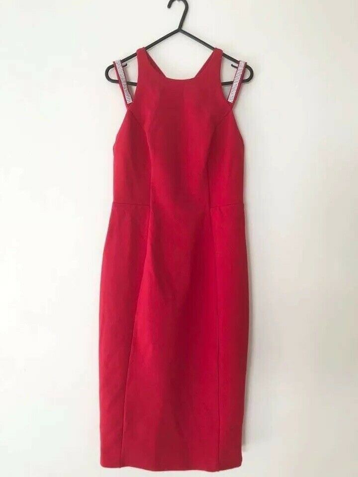 *Brand New* Miss Anne Women's Evening Cocktail Prom Party Gown Red Dress Size 10