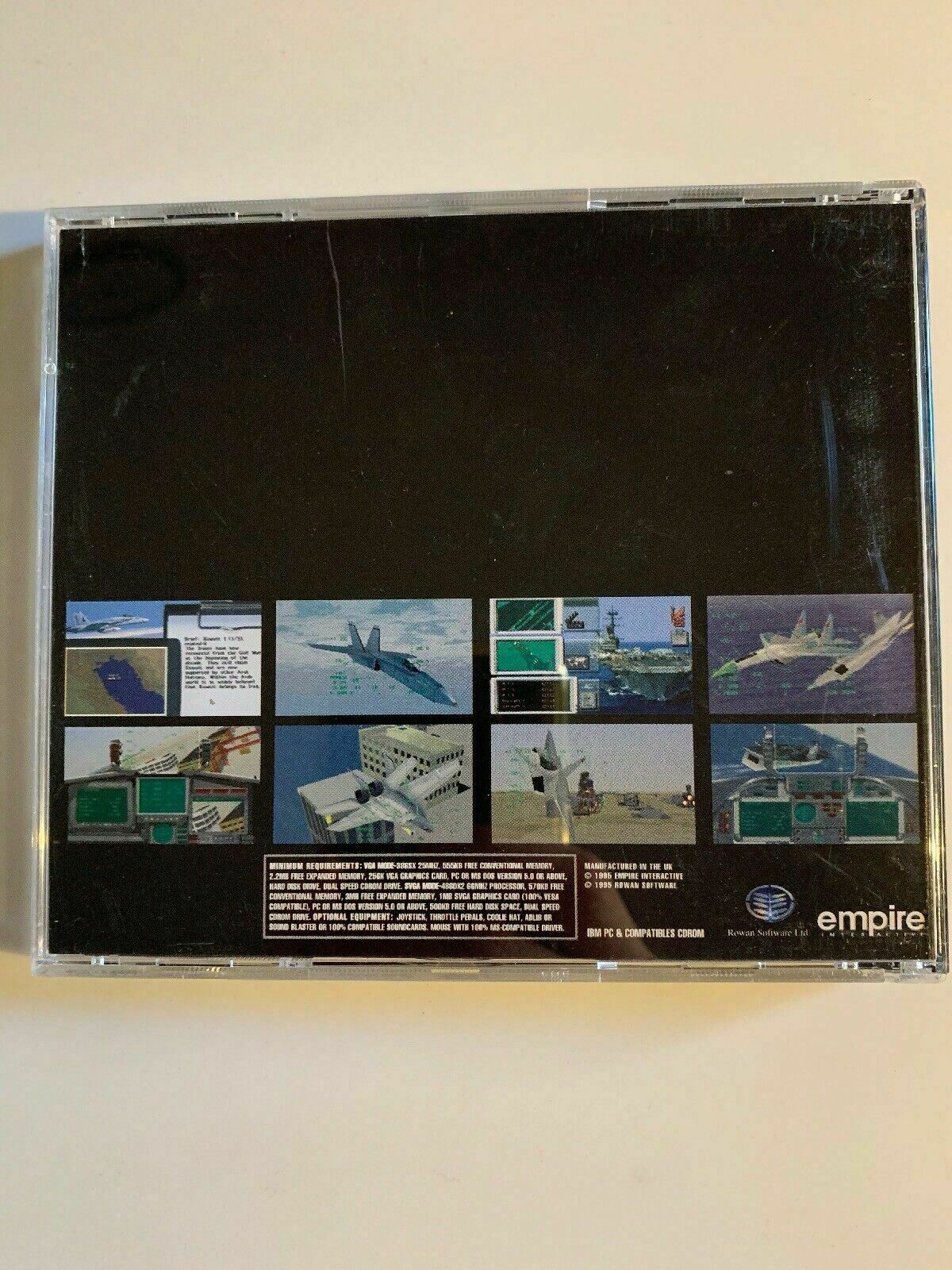 Navy Strike for PC DOS Flight Simulation Classic Vintage Game CDROM 1996