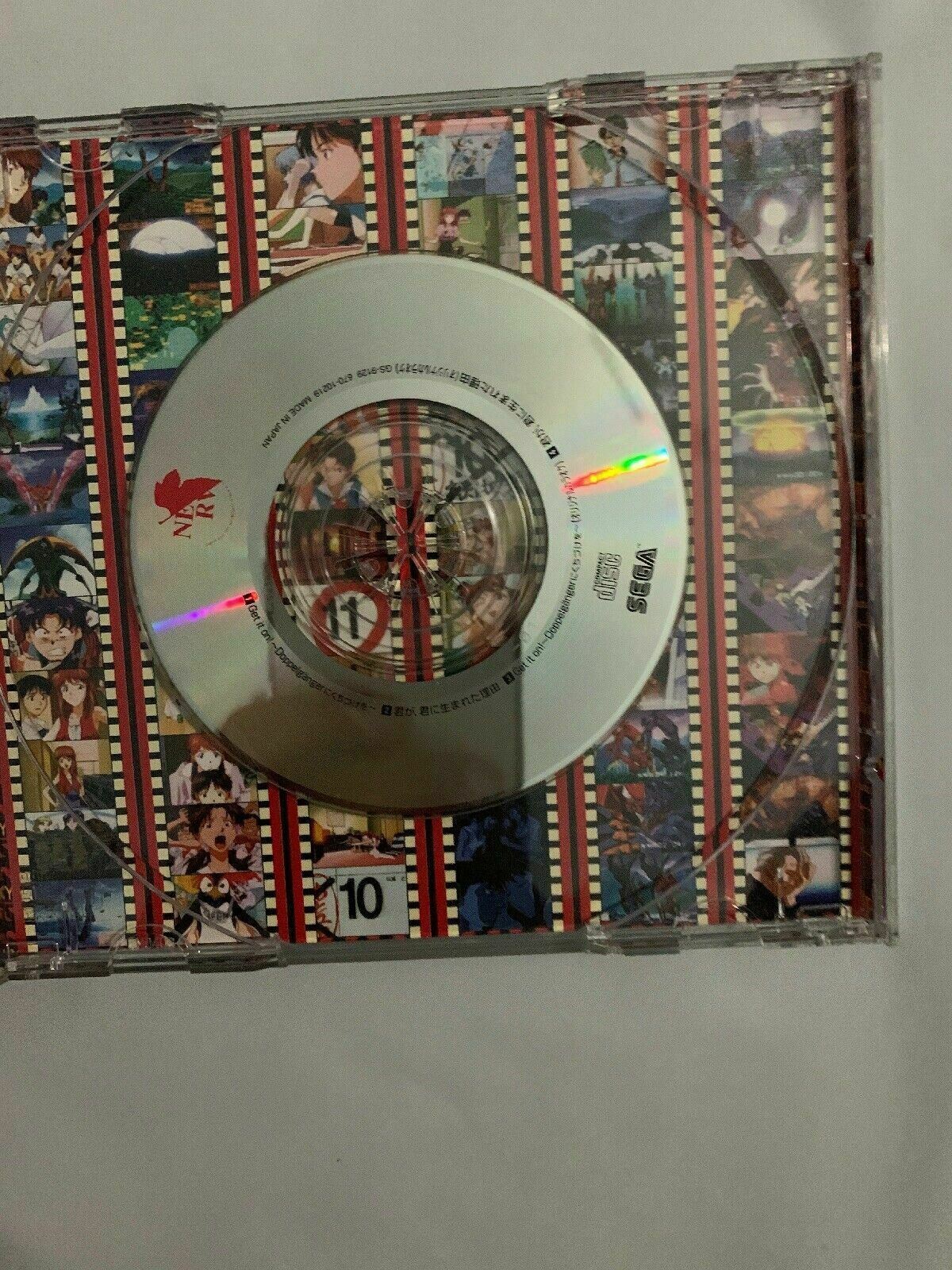 Evangelion 2nd Impression - Sega Saturn NTSC-J Japan With Bonus Rare Music CD