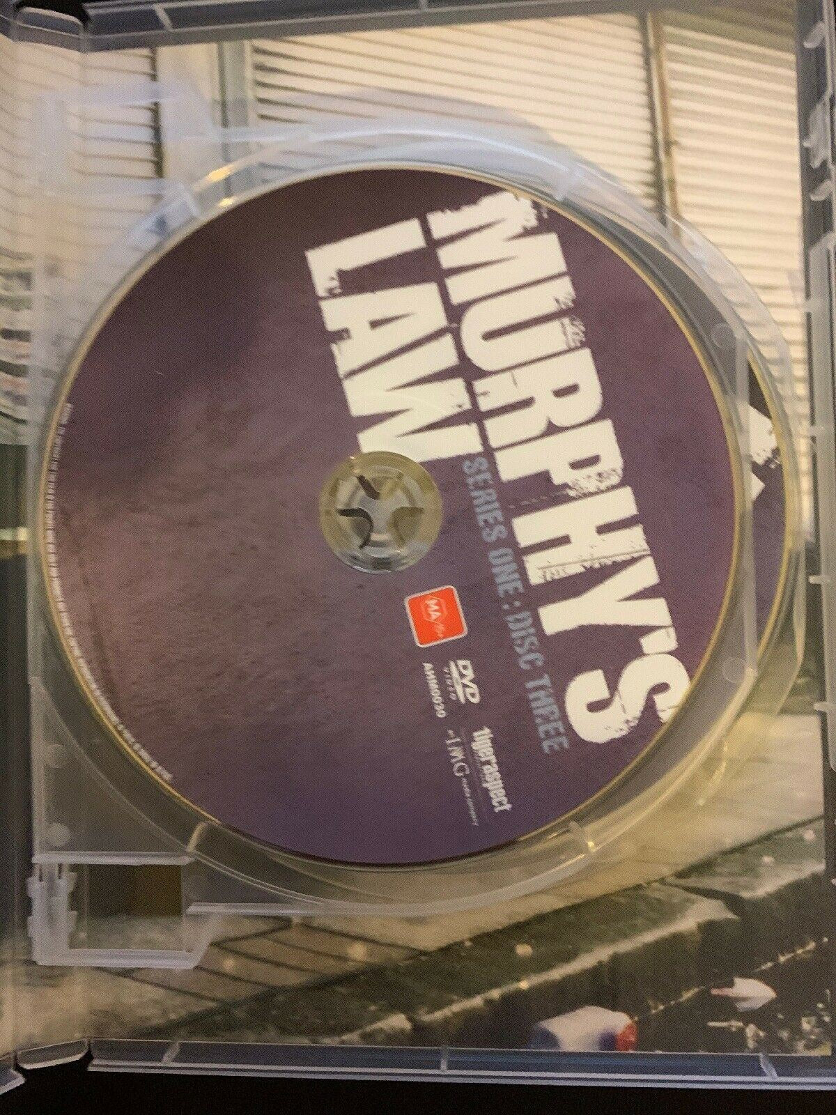 Murphy's Law - Series 1 (DVD, 3-Disc, 2003) James Nesbitt. Region 4