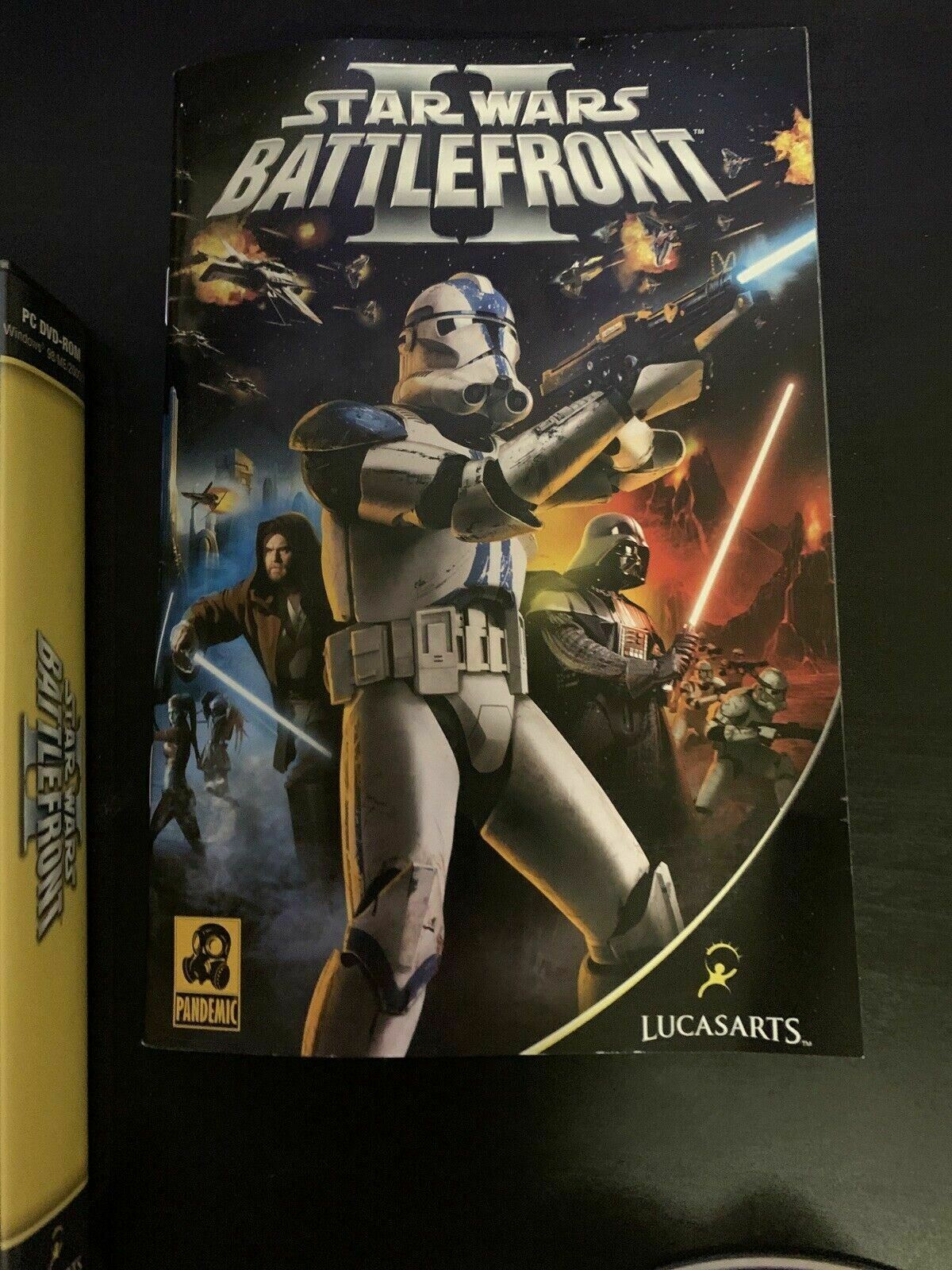 Star Wars: Battlefront II 2 - PC DVD Windows Game With Manual