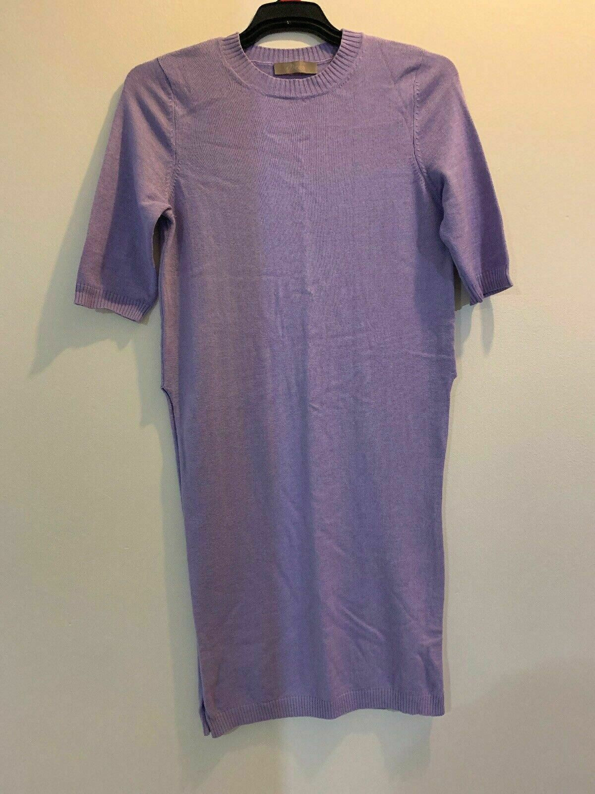 Women's Purple Top Geniune Mongolian Sheep Wool Size 10 - Made in Mongolia