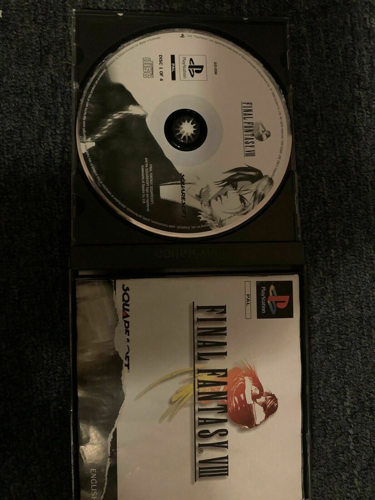Final Fantasy VIII (Sony PlayStation 1, 1999) PAL