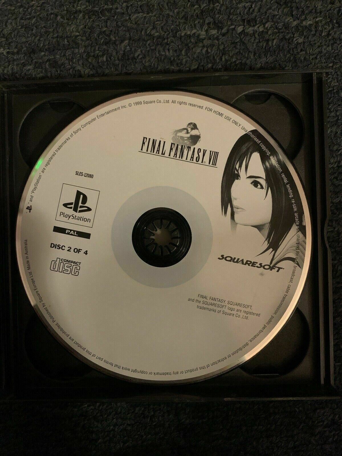 Final Fantasy VIII (Sony PlayStation 1, 1999) PAL