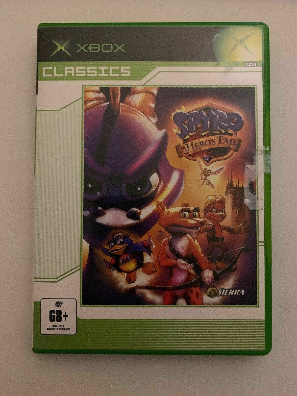 Spyro A Hero's Tail - Microsoft Xbox Original PAL Game