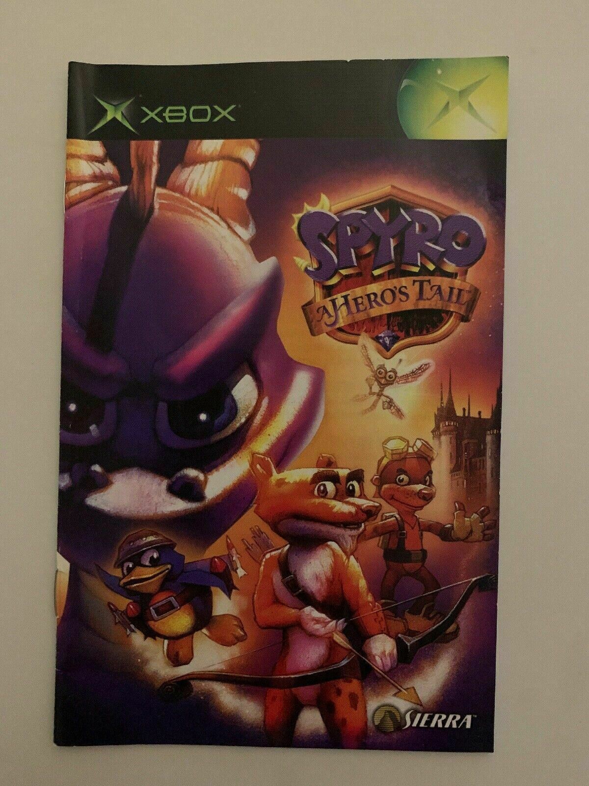 Spyro A Hero's Tail - Microsoft Xbox Original PAL Game