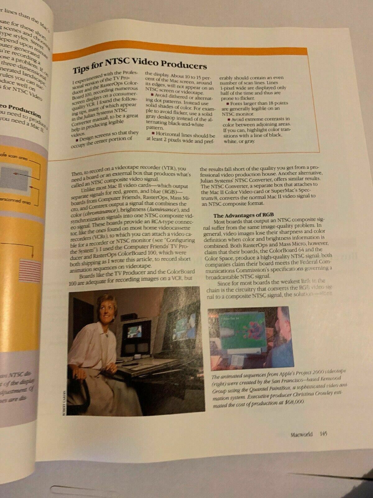 Macworld September 1988 The Macintosh Magazine Video For The Mac