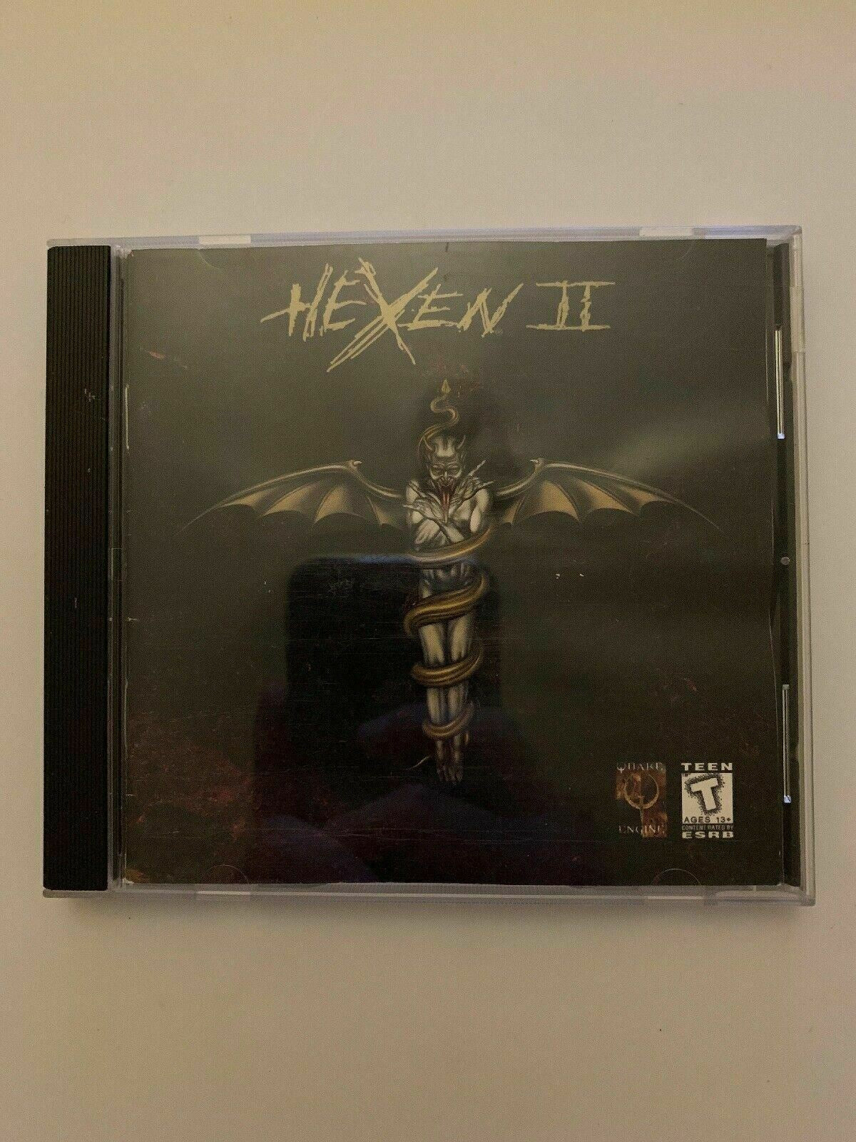 HEXEN II - PC CD 1997 Vintage PC FPS Shooter Game