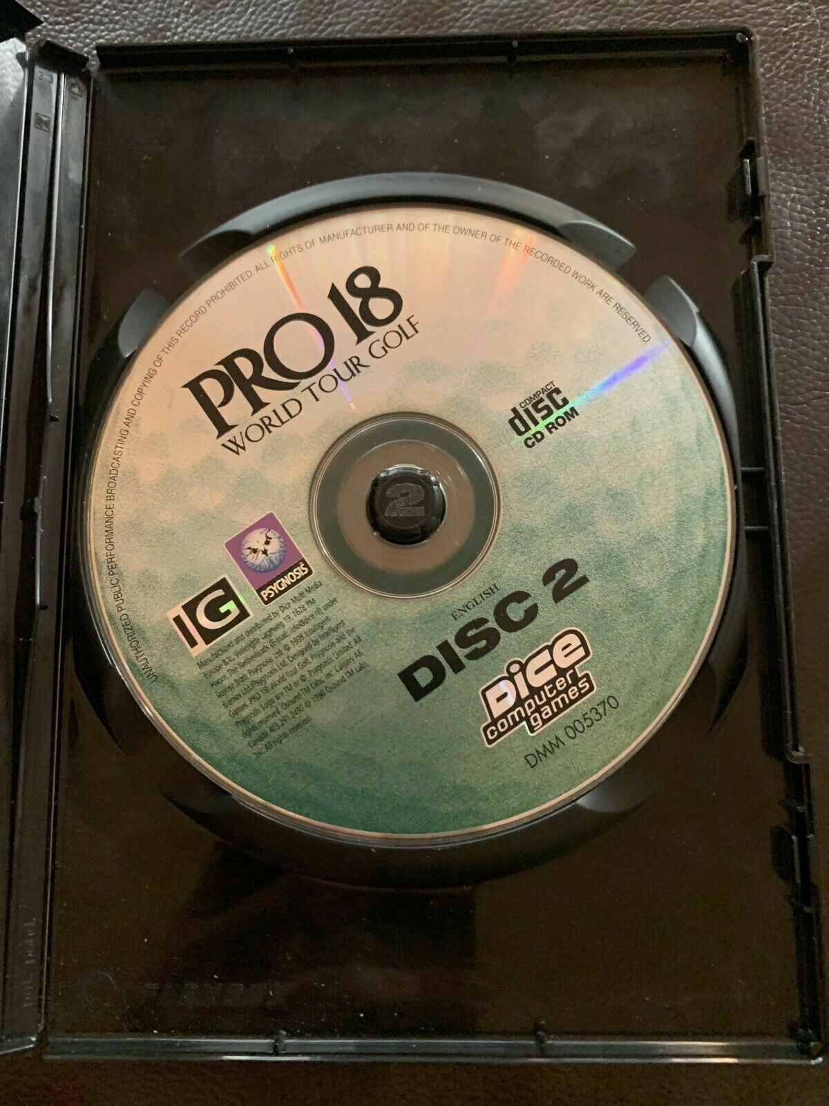 Pro 18 World Tour Golf - PC CDROM 1998 Win95
