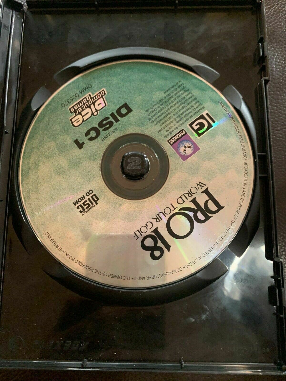 Pro 18 World Tour Golf - PC CDROM 1998 Win95