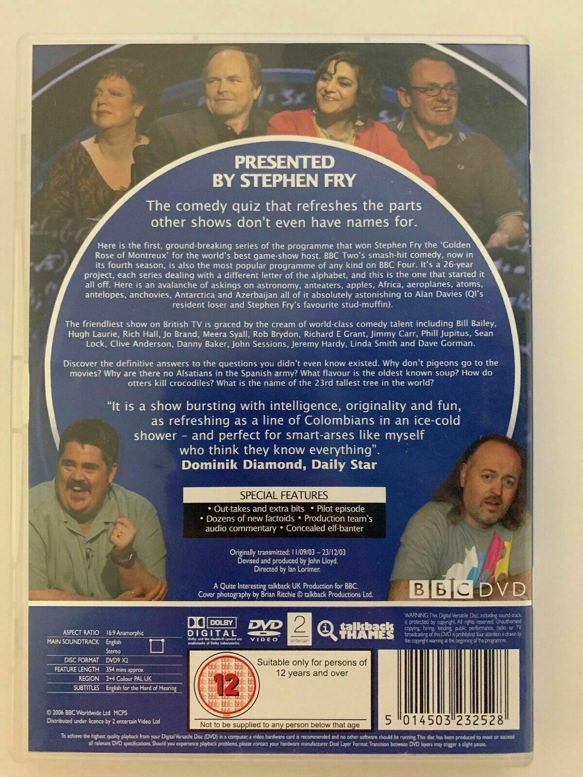 IQ - The Complete First Series BBC (DVD, 2-Disc Set) Region 4