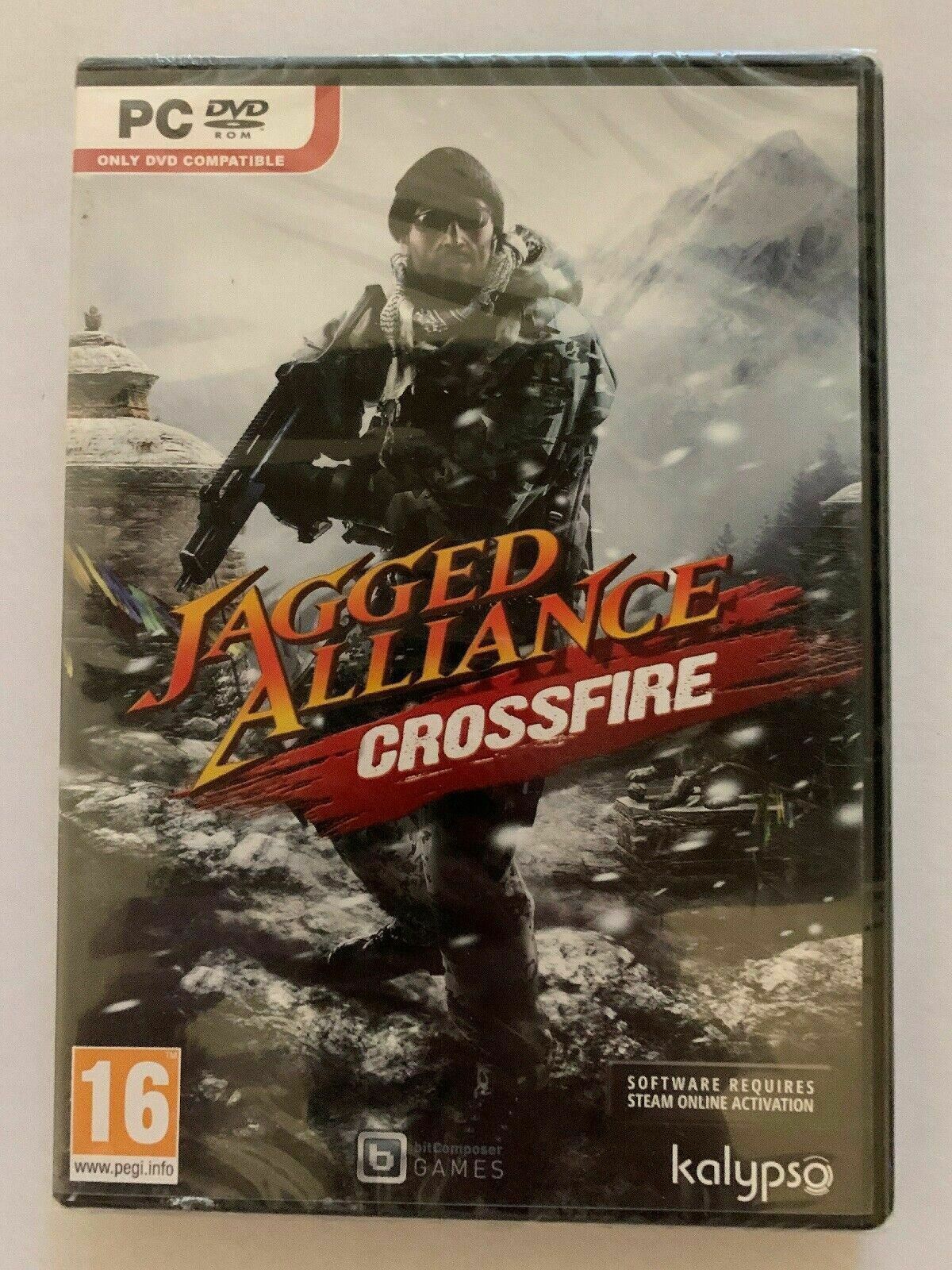 *New Sealed* Jagged Alliance Crossfire (PC, 2012) PC Windows Game