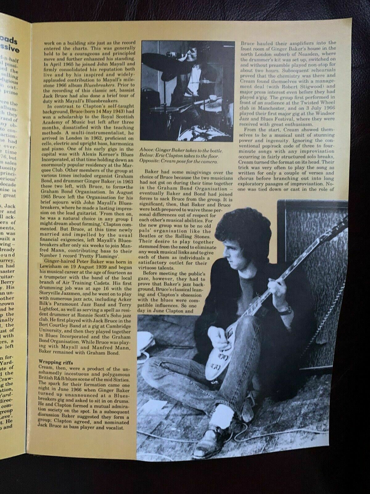 The History Of Rock Volume 5 Issue 52 1982 - Cream