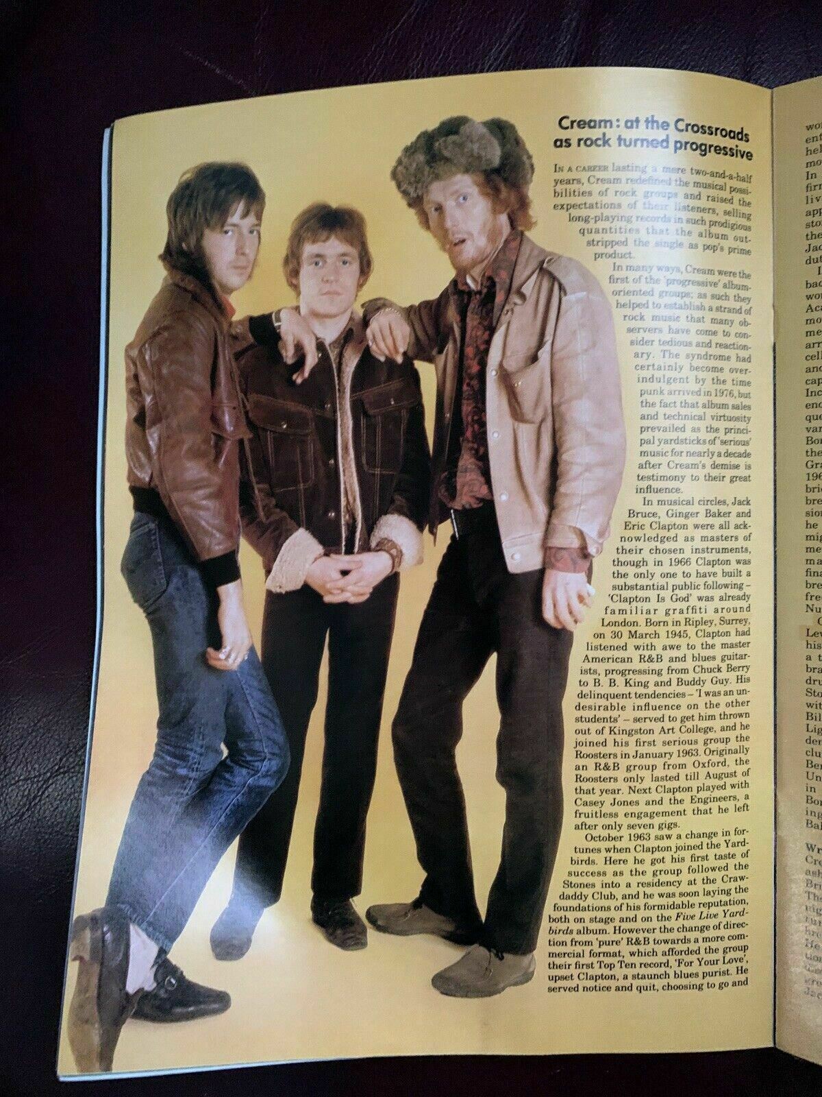 The History Of Rock Volume 5 Issue 52 1982 - Cream